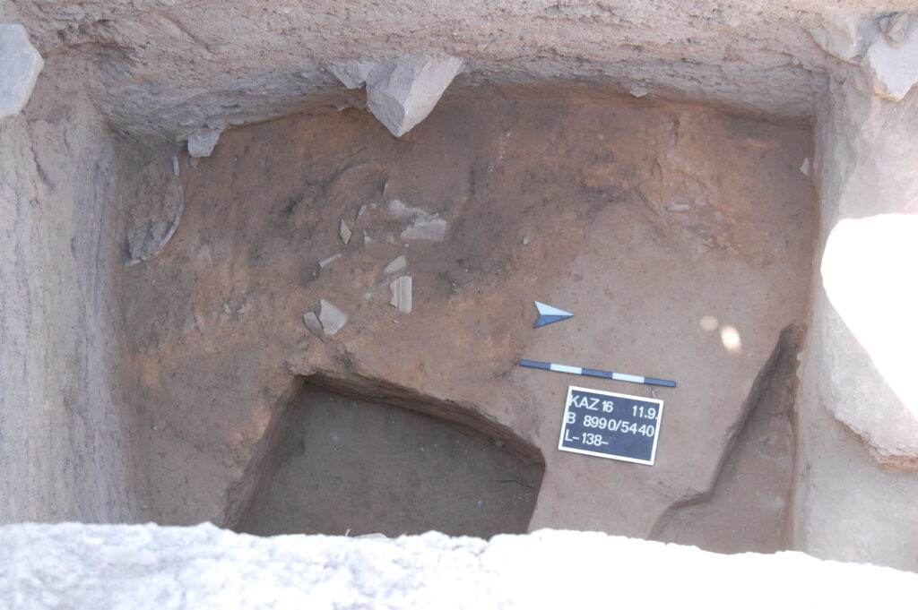 2nd millennium in the lower area of Mound B.