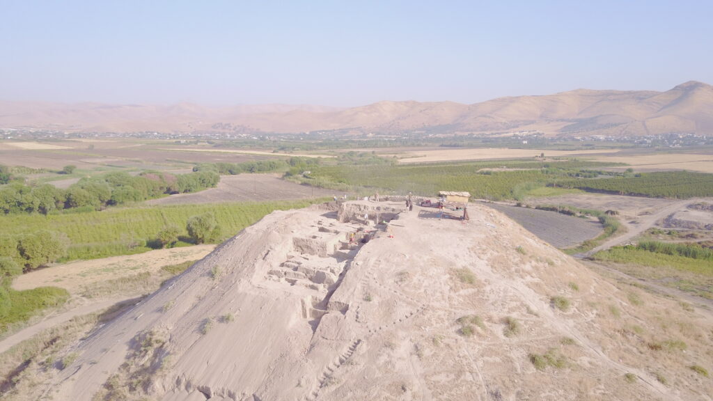 Drone photography of Qalrakh.