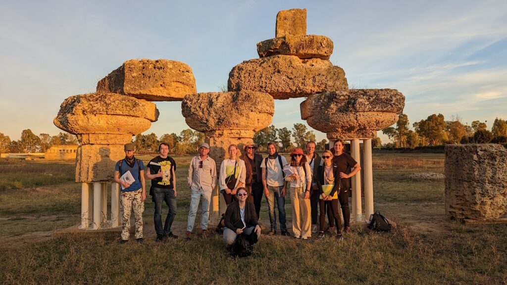 Große Exkursion der Archäologischen Wissenschaften nach Süditalien 2022, Gruppenfoto