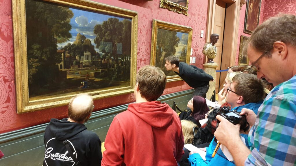 Exkursion England 2019, Besichtigung in der Gemäldegalerie